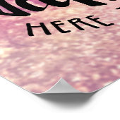 Kijk uit het weekend hier ik kom 2 poster (Hoek)