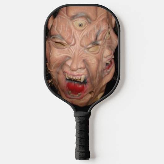 KIJK UIT, HIER KOMT HET! HET MONSTER! PICKLEBALL PADDLE (Voorkant)