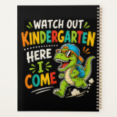 Kijk uit kleuterschool hier kom ik Dino Planner (Achterkant)