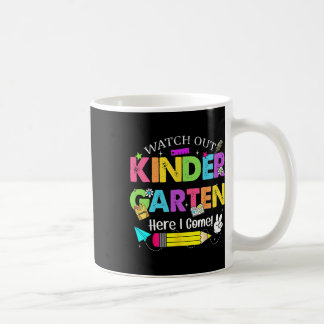 Kijk uit kleuterschool hier kom ik Kids gaan terug Koffiemok