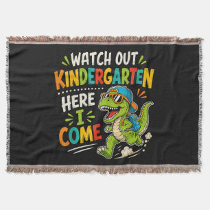 Kijk uit kleuterschool ik kom eraan Dino Deken