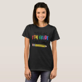 Kijk uit naar de 7de graad hier. Ik kom potlood 7d T-shirt (Voorkant volledig)