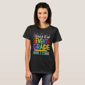 Kijk uit naar de 7e graad van de bemanning, terug t-shirt (Voorkant volledig)