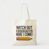 Kijk uit naar de Kindertuin hier. Ik kom terug naa Tote Bag (Voorkant)