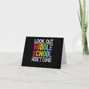 Kijk uit naar de middelbare school hier. kaart