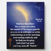 KIJK UIT NAAR DE TERUGKEER VAN JEZUS FOTOPLAAT (Voorkant)