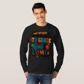 Kijk uit naar de vierde klas die ik terugkom naar t-shirt (Voorkant volledig)
