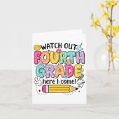 Kijk uit naar de vierde klas hier. Ik kom de eerst Kaart (Gele Bloem)