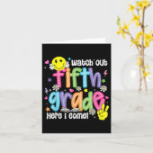 Kijk uit naar de vijfde klas hier... kom ik uit de kaart (Gele Bloem)