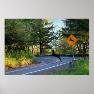 Kijk uit naar Deer Poster
