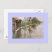 Kijk uit naar het Kanaal Briefkaart (Voorkant / Achterkant)