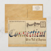  Kijk uit naar het oude Briefkaart (Voorkant / Achterkant)