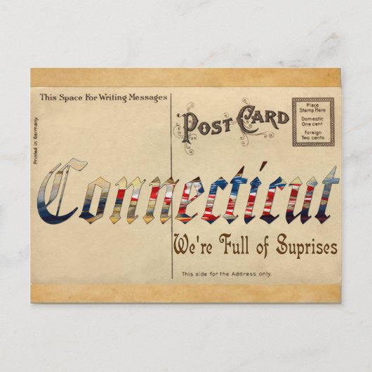  Kijk uit naar het oude Briefkaart (Voorkant)