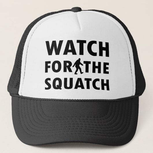 Kijk uit naar Squatch Trucker Pet (Voorkant)