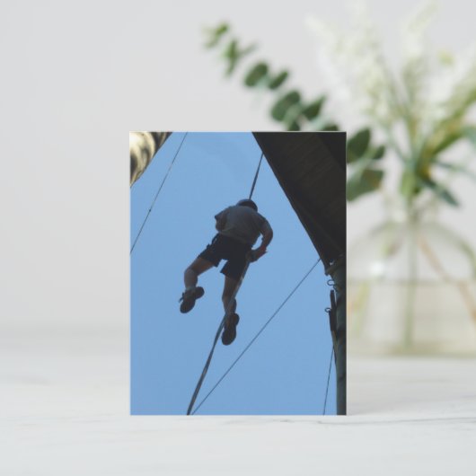 Kijk uit onder Briefkaart (Staand voorkant)