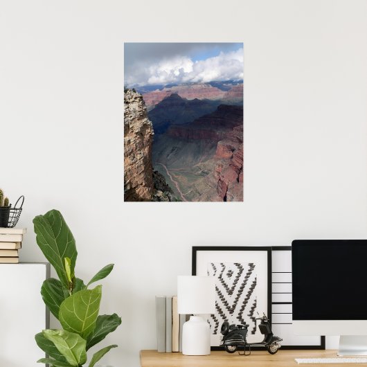 Kijk uit onder Poster (Thuiskantoor)