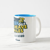 Kijk uit op de Mok van Weaves Coffee (Voorkant rechts)