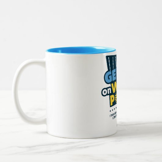 Kijk uit op de Mok van Weaves Coffee (Links)