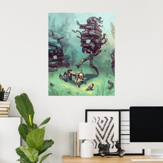 Kijk uit! poster (Thuiskantoor)