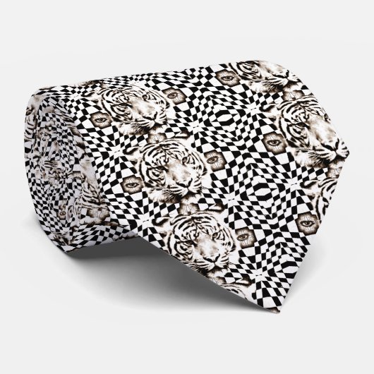 Kijk uit!_ stropdas (Opgerold)