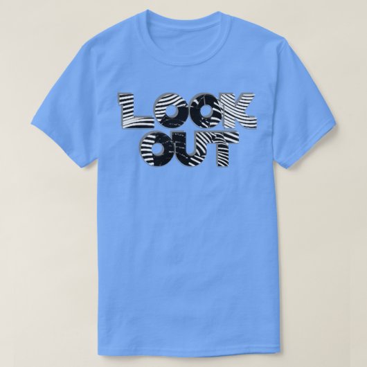 KIJK UIT T-SHIRT (Design voorkant)