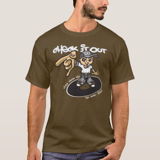 Kijk uit t-shirt (Voorkant)