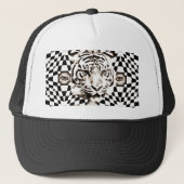 Kijk uit!_ trucker pet (Voorkant)