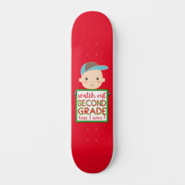 KIJK UIT TWEEDE GRADE HIER, IK KOM grappig. Persoonlijk Skateboard