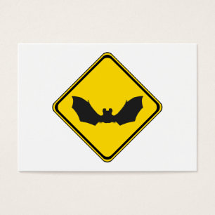 Kijk uit: vleermuizen! visitekaartjes