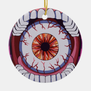 Kijk uit wat je zegt keramisch ornament