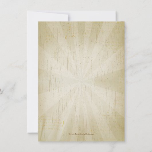 -Kijk Uitnodiging van de Partij van de Oud-Tijd va (Achterkant)