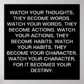 KIJK UW DENKEN POSTER (Voorkant)