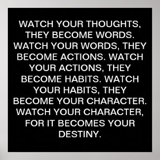 KIJK UW DENKEN POSTER