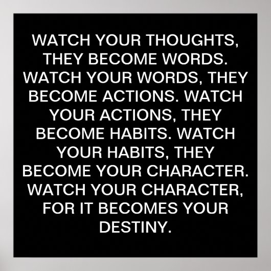 KIJK UW DENKEN POSTER (Voorkant)