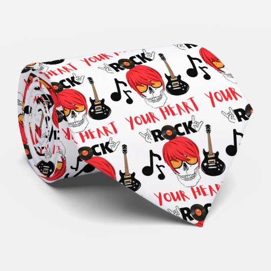 KIJK UW HART STROPDAS (Opgerold)