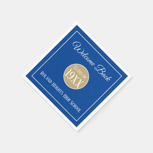 Kijk! Uw klasse reünie servetten (Hoek)