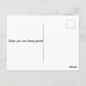 Kijk verder dan AUTISME Briefkaart (Achterkant)