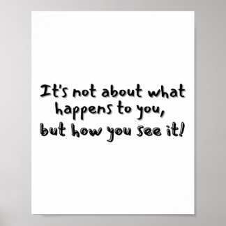 Kijk verder dan de voor de hand liggende Sticker Poster