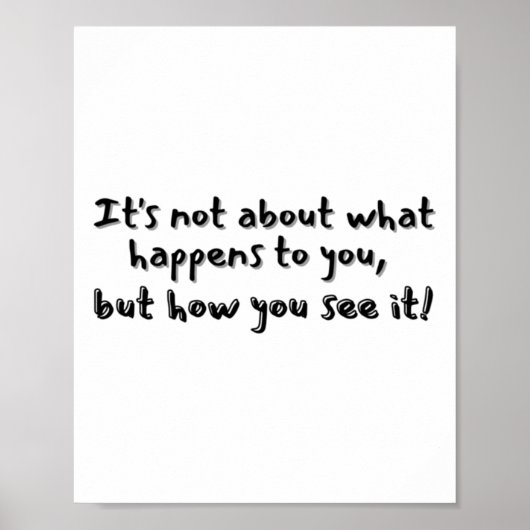 Kijk verder dan de voor de hand liggende Sticker Poster (Voorkant)