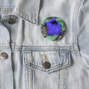 Kijk verder dan wat je ziet bloem ronde button 5,7 cm