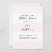 Kijk verloofde foto Blush wit Vrijgezellenfeest Kaart (Achterkant)