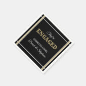 Kijk! Verlovingsfeestservetten Servet (Hoek)