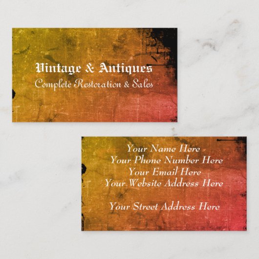  kijk - visitekaartje (Voorkant / Achterkant)