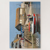 Kijk: Vissen boot, Cornwall, Engeland Legpuzzel (Verticaal)