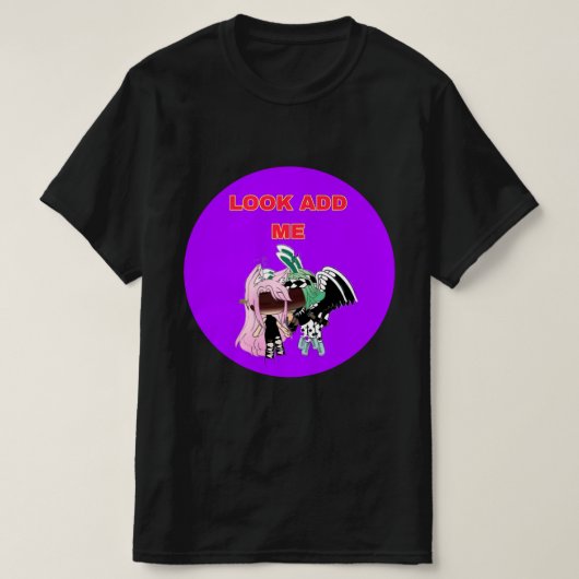 KIJK VOEG ME T SHIRT TOE (Design voorkant)
