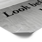 Kijk voor je weggaat... poster (Hoek)