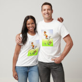 Kijk voor je weggaat. t-shirt (Unisex)