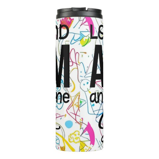 Kijk voorbij Autisme Thermosbeker (Achterkant)