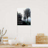 Kijk voordat je springt poster (Keuken)