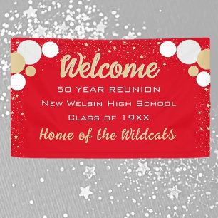 KIJK! Vun Confetti Class Reunion banner